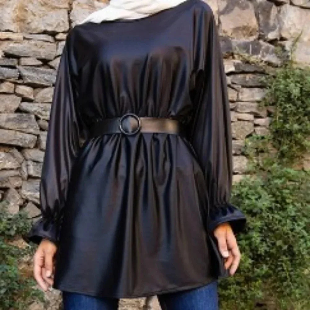 TUNIC -TUNIQUE +  Black Turque
